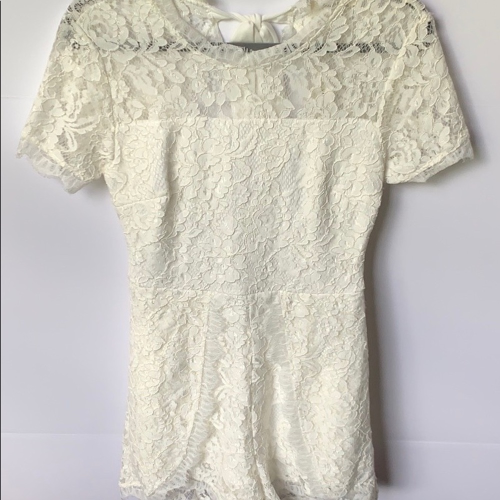 Francesca’s lace romper